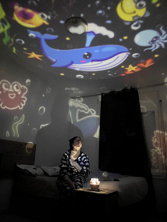 Magic Bunny 360° Night Light Projector